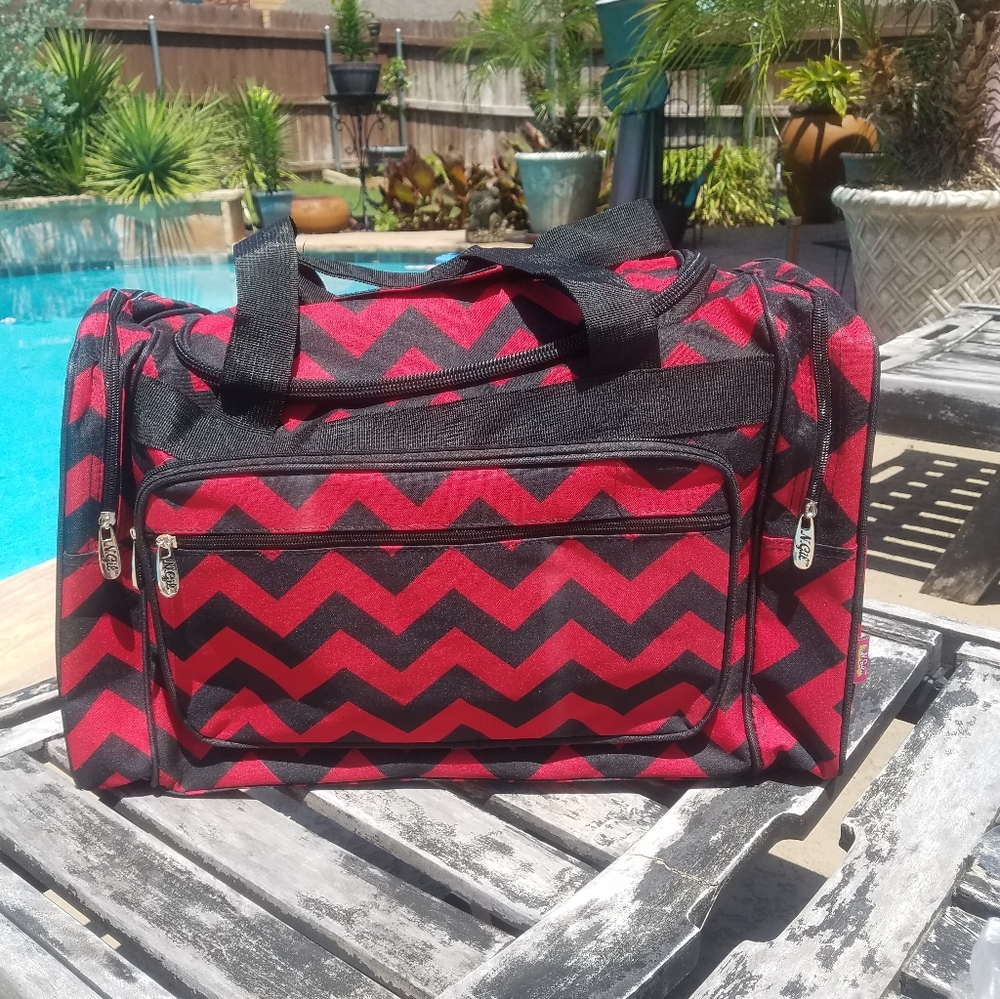Chevron Duffle Travel bag